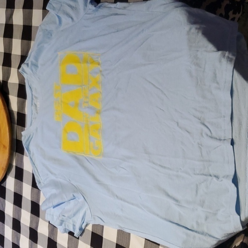 Best Dad in the Galaxy Tshirt Size XXL